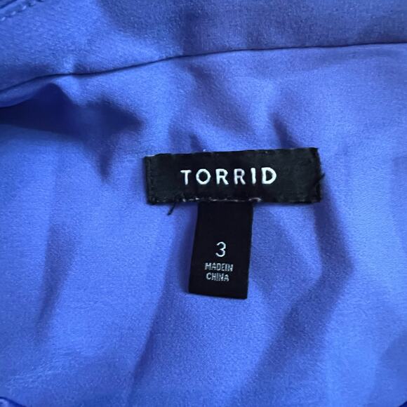 Torrid Blue Blazer - Picture 6 of 9